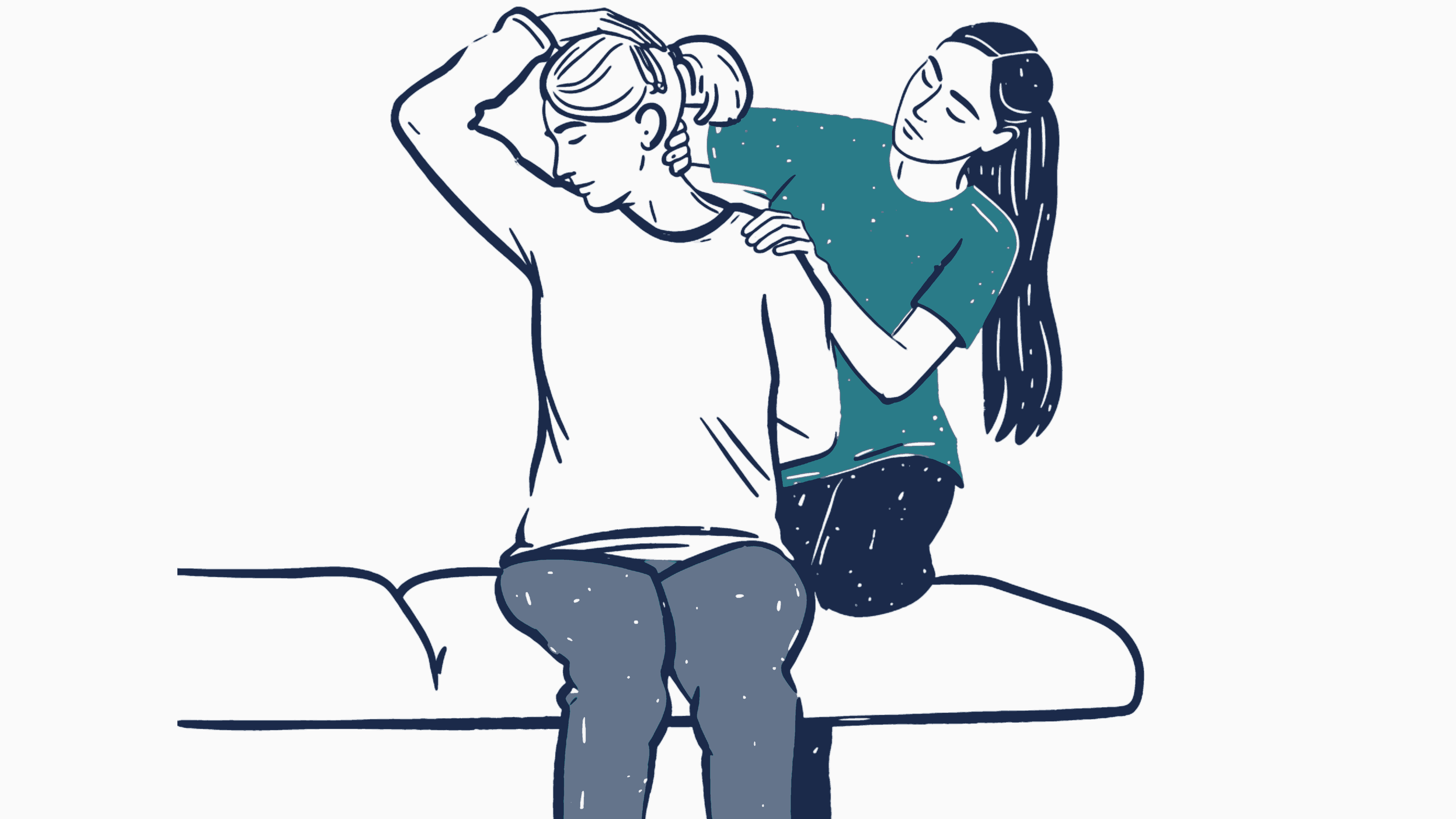 Physiotherapist patient