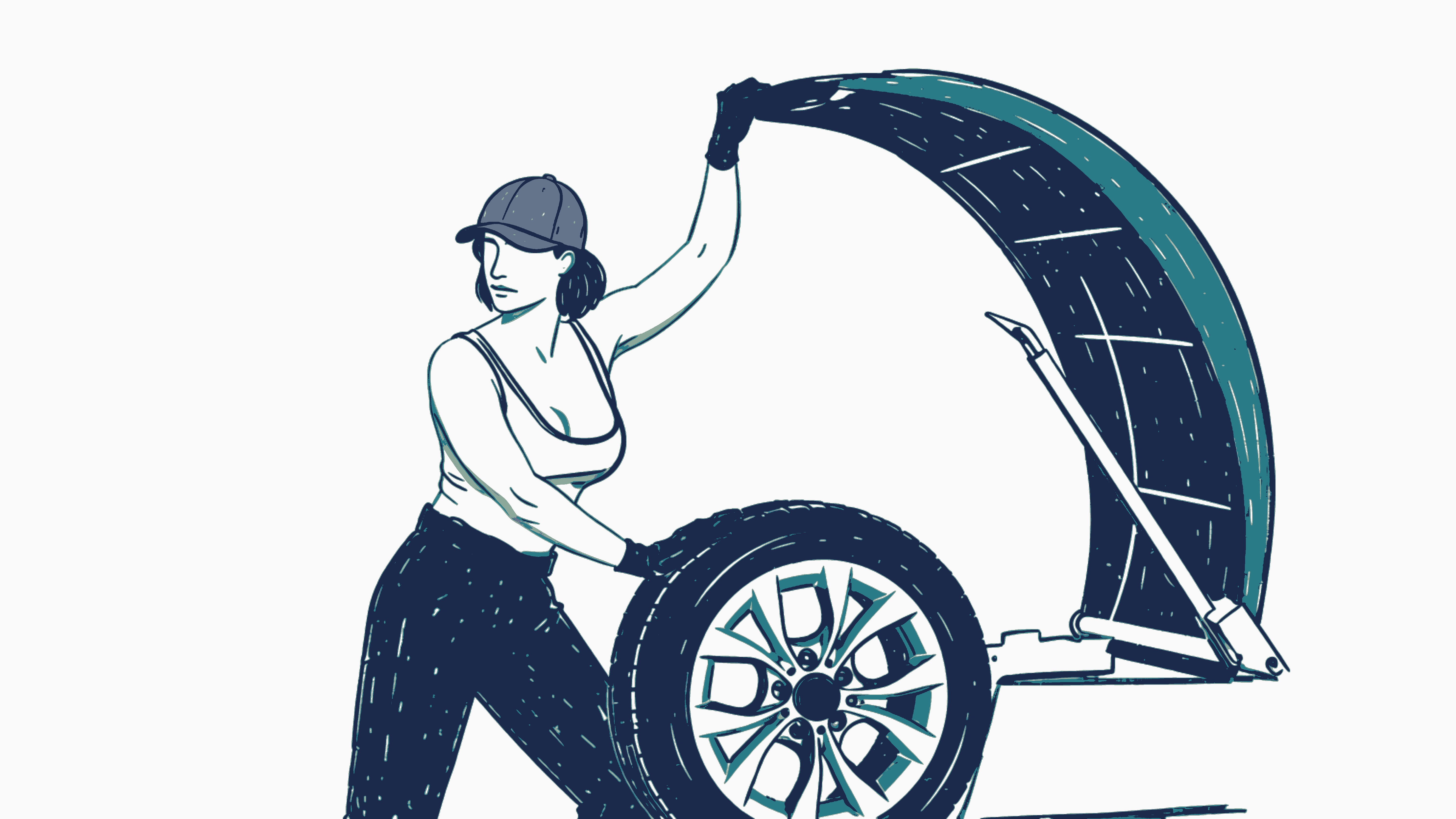 Female mechanic