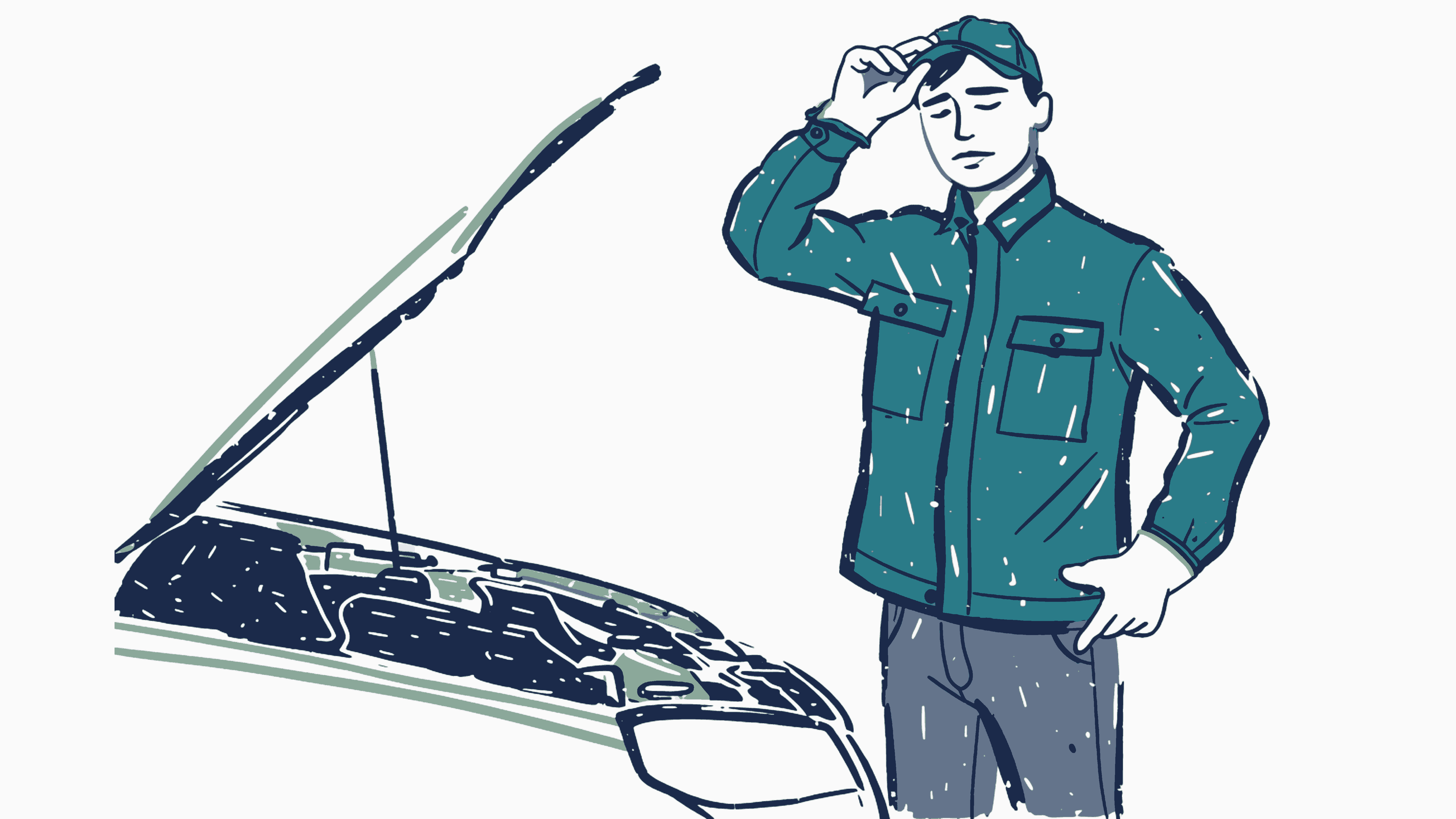 Confused mechanic