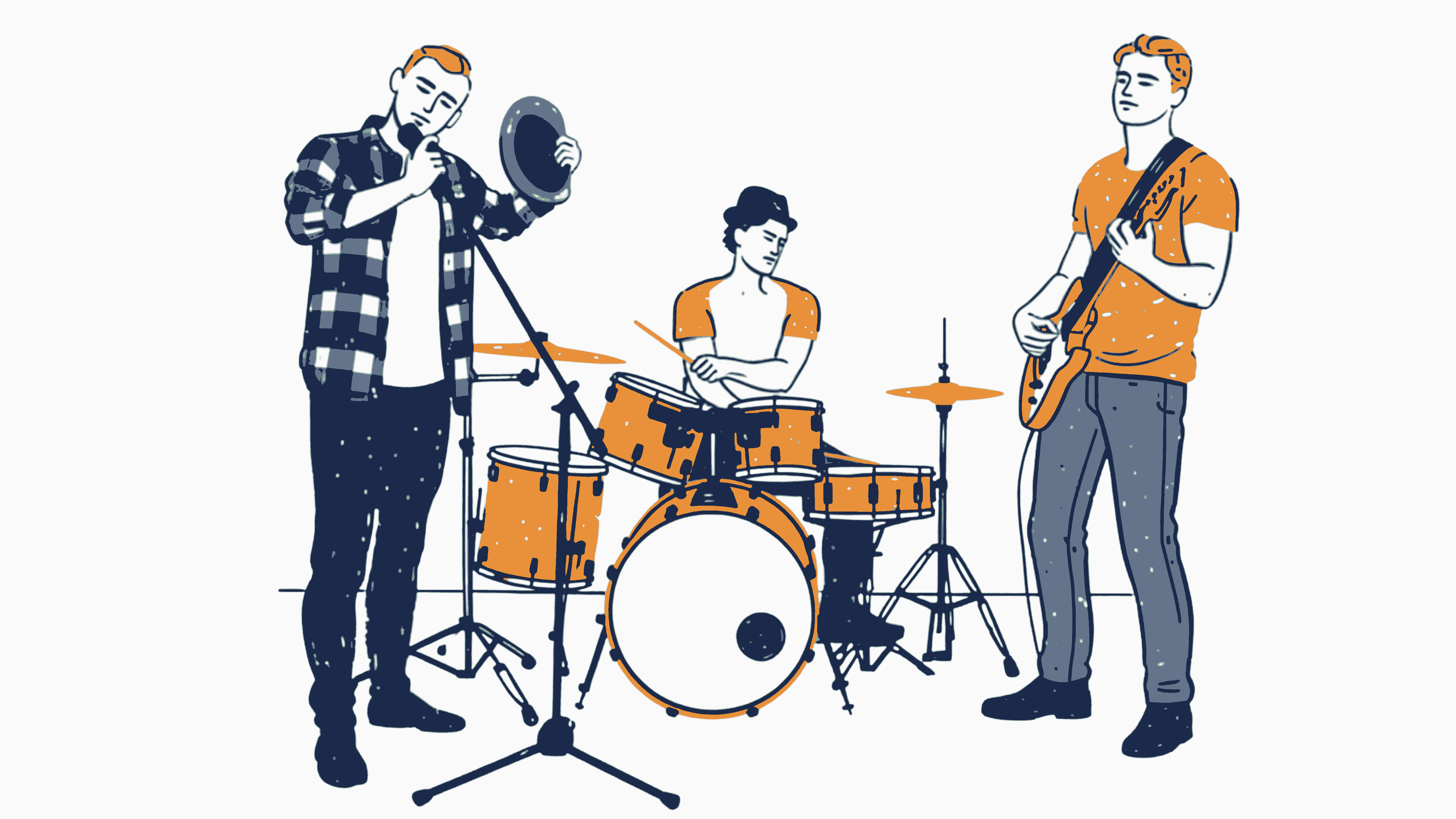 Band trio