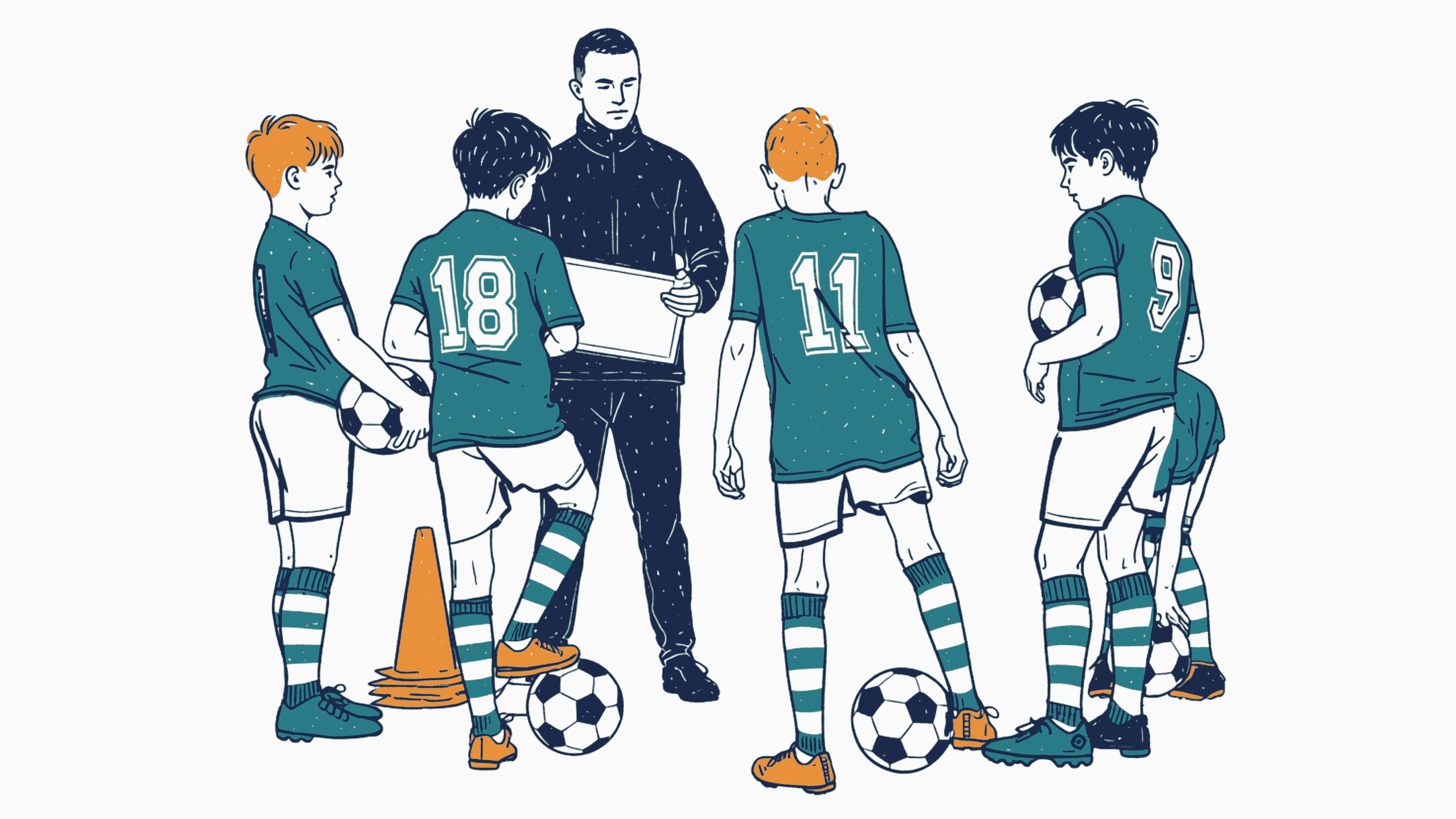 Youth football coach