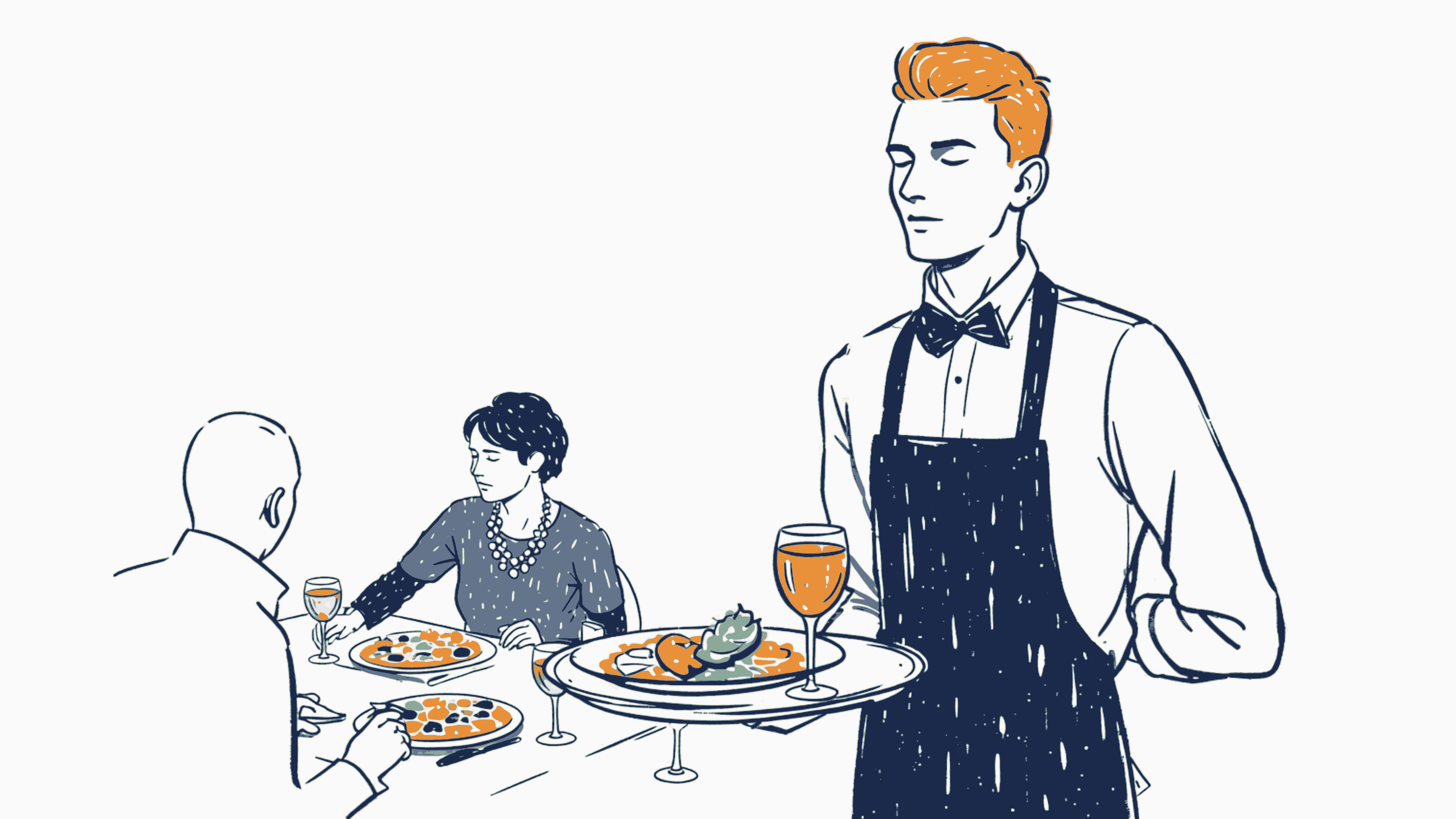 Restaurant waiter