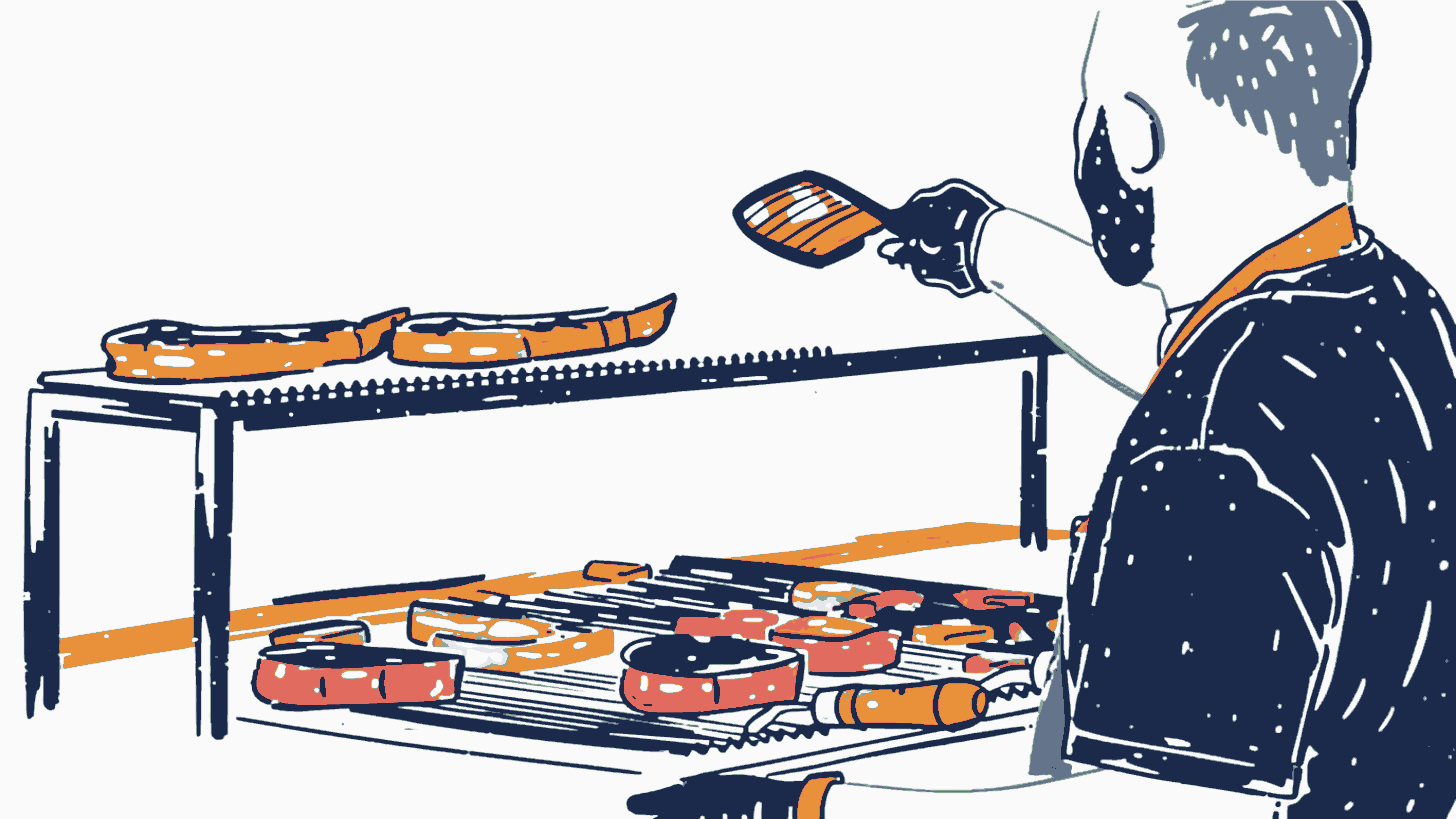 Grill cook