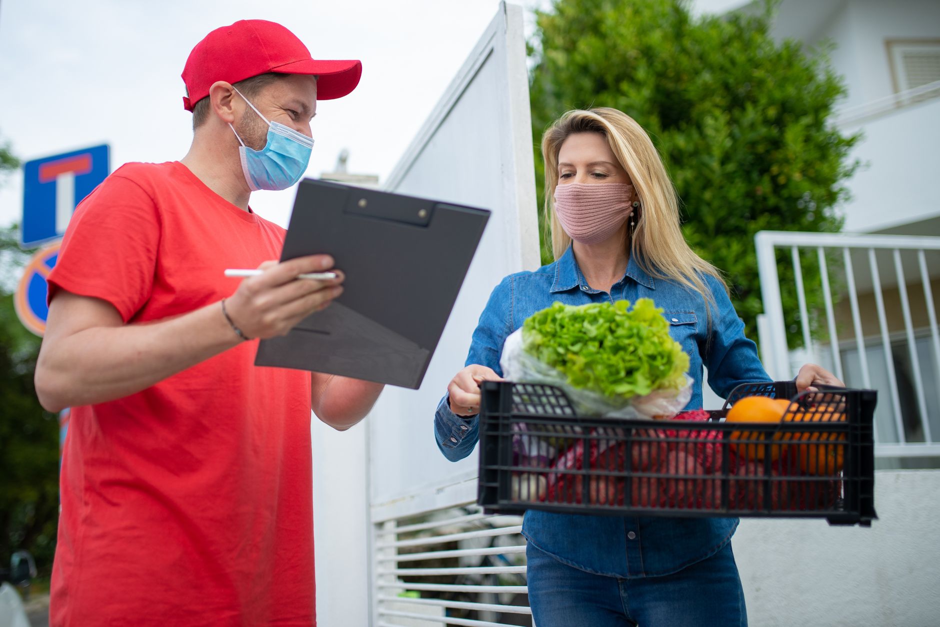 A tradesperson a customer recognises and trusts on the doorstep