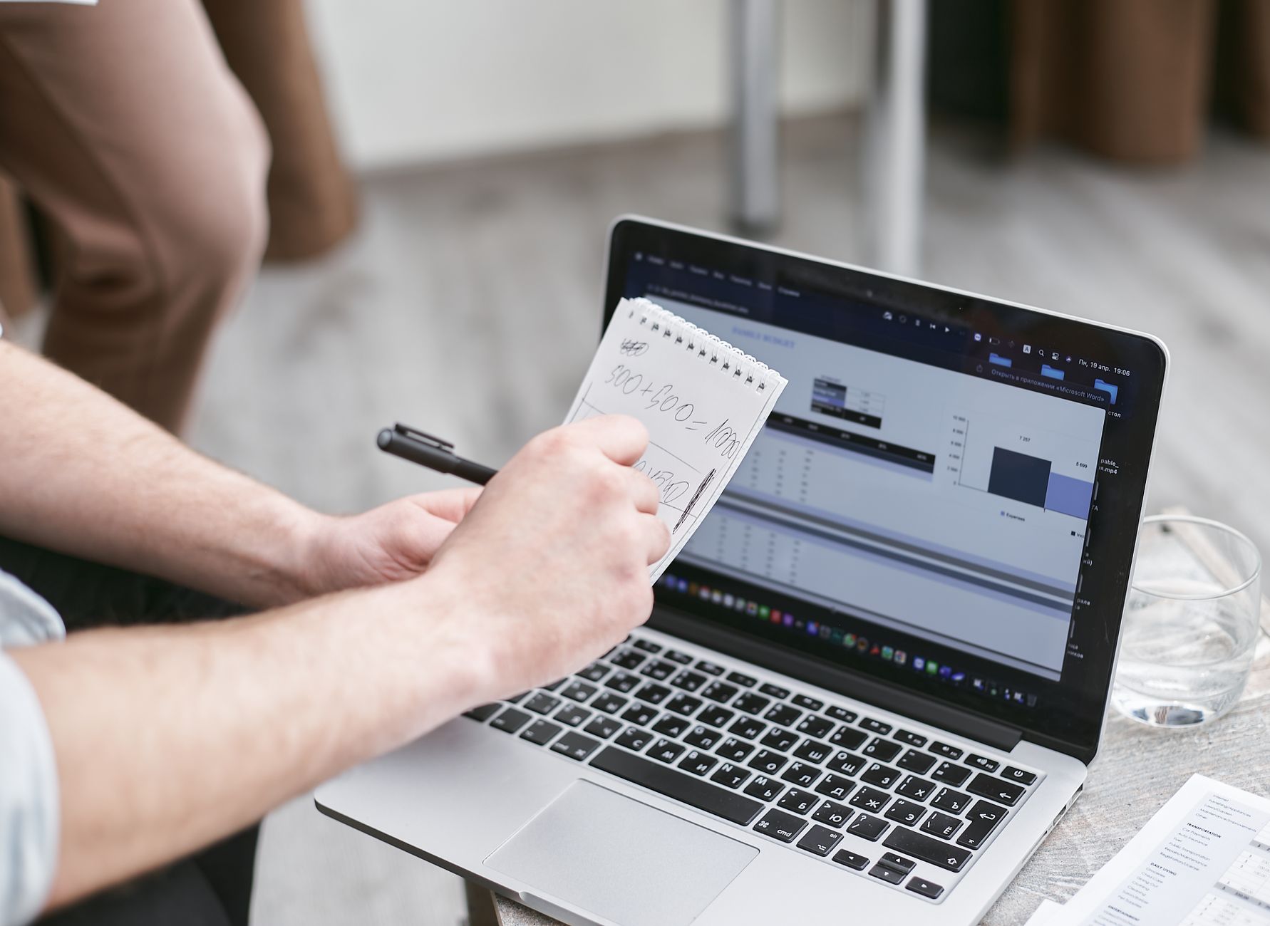 A founder working step by step through a go-to-market plan