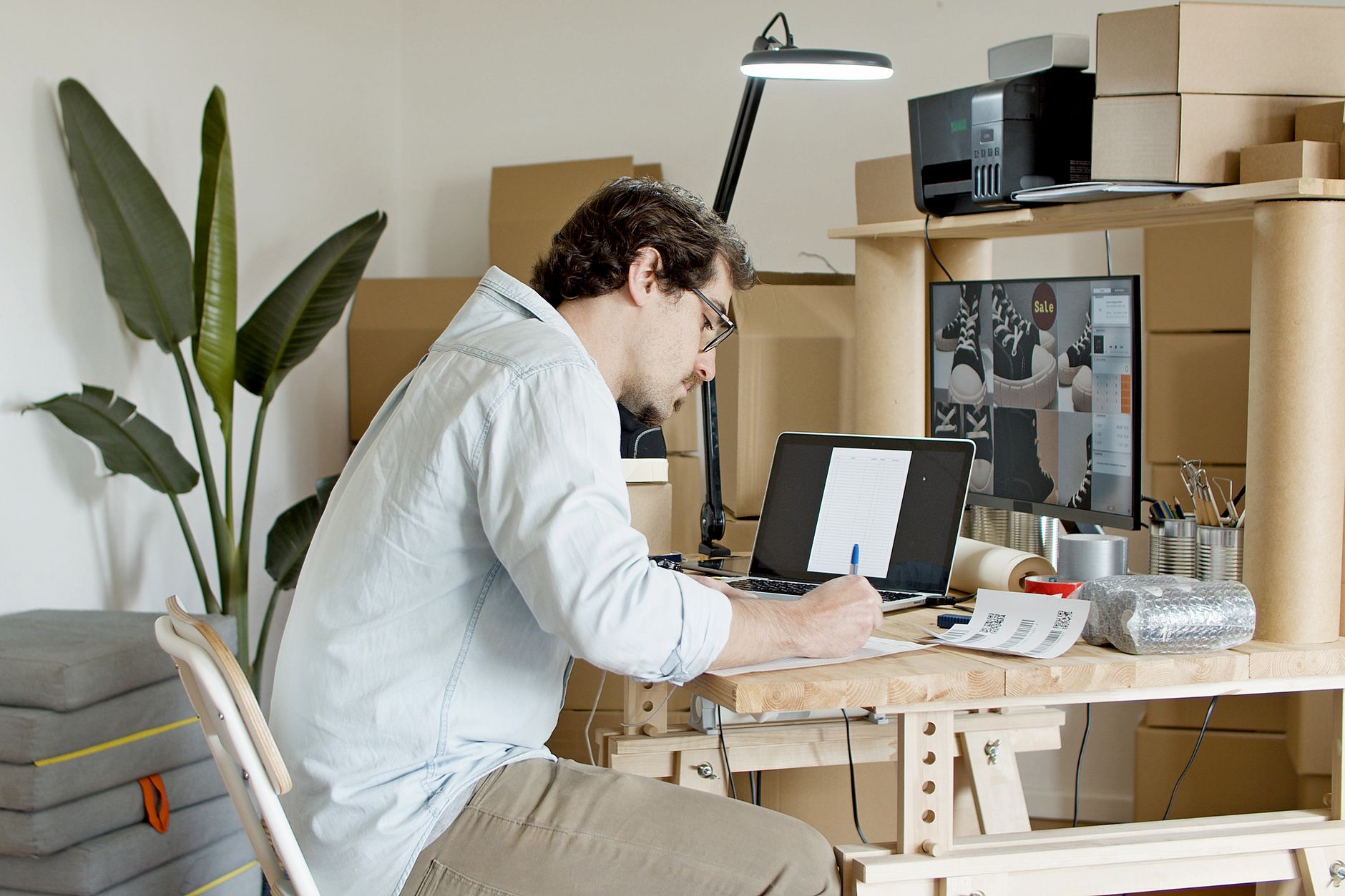 A former employee setting up as an independent consultant