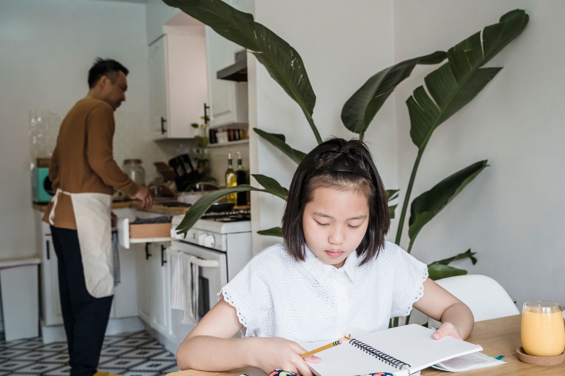 A parent checking recommendations before choosing a tutor