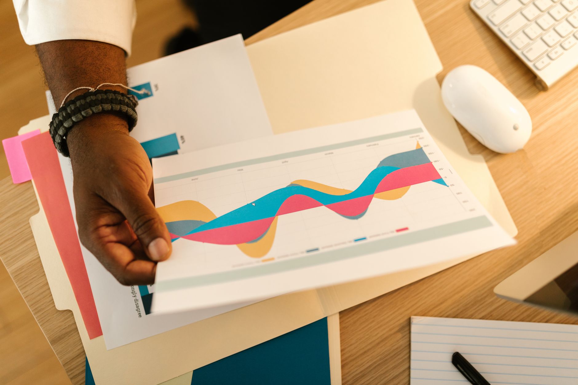 A business owner reviewing a drop in website visits despite a strong ranking