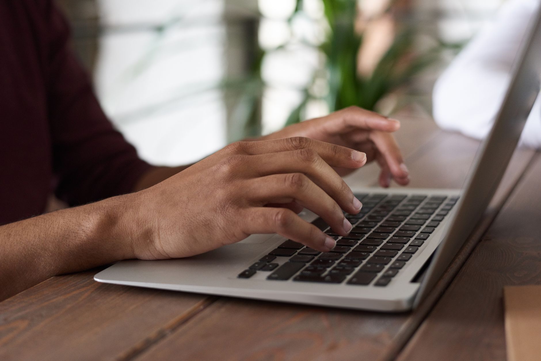 An author writing a newsletter update to their readers