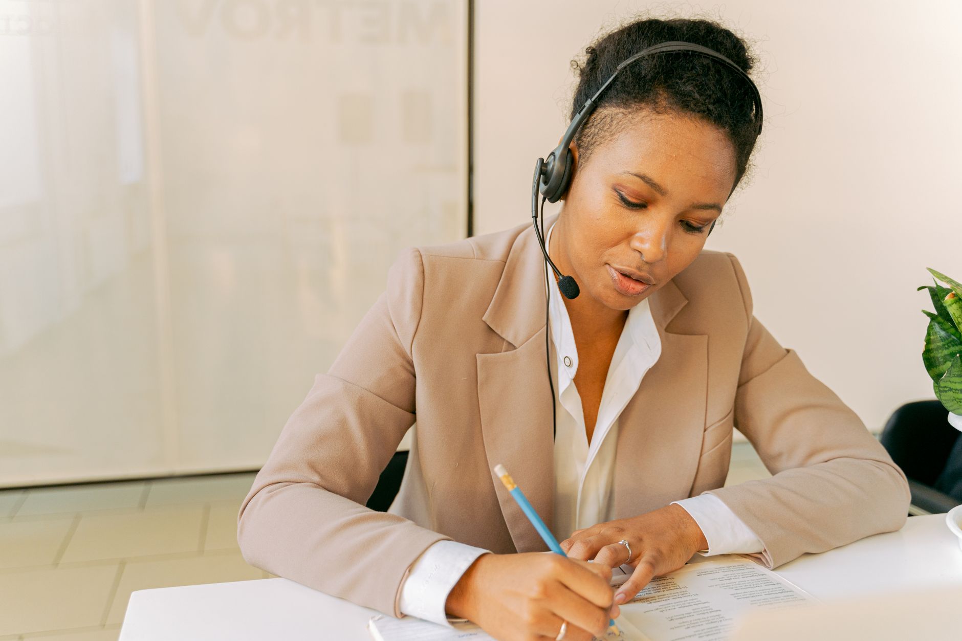 An illustrator quoting a day rate confidently over the phone