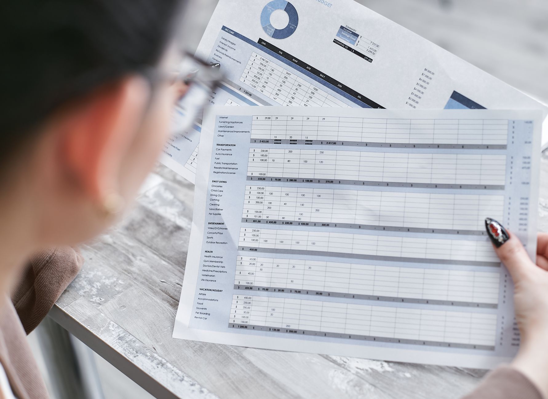 A small business owner comparing a manual process to a new tool
