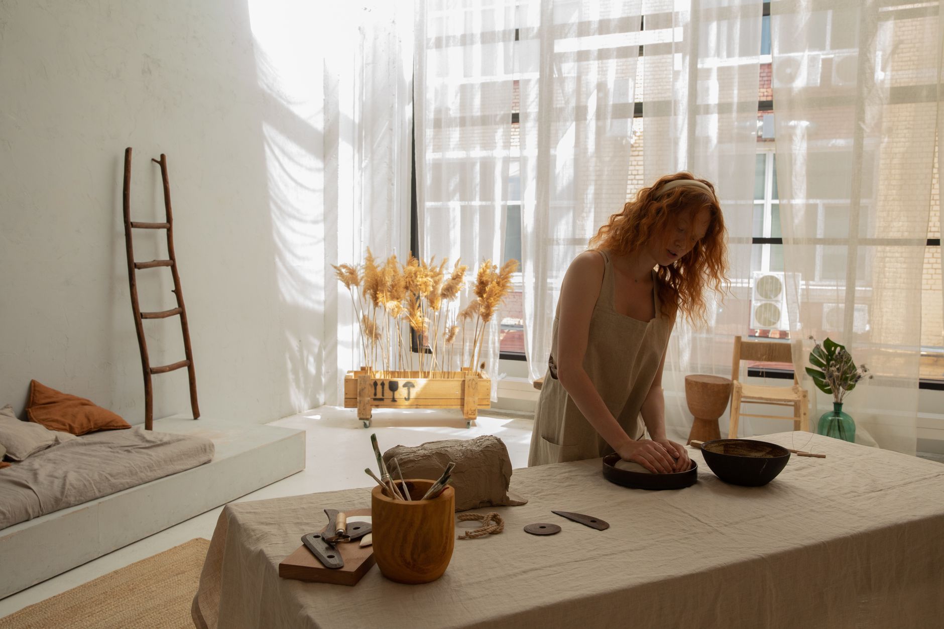 A small business owner photographing a product for an online listing