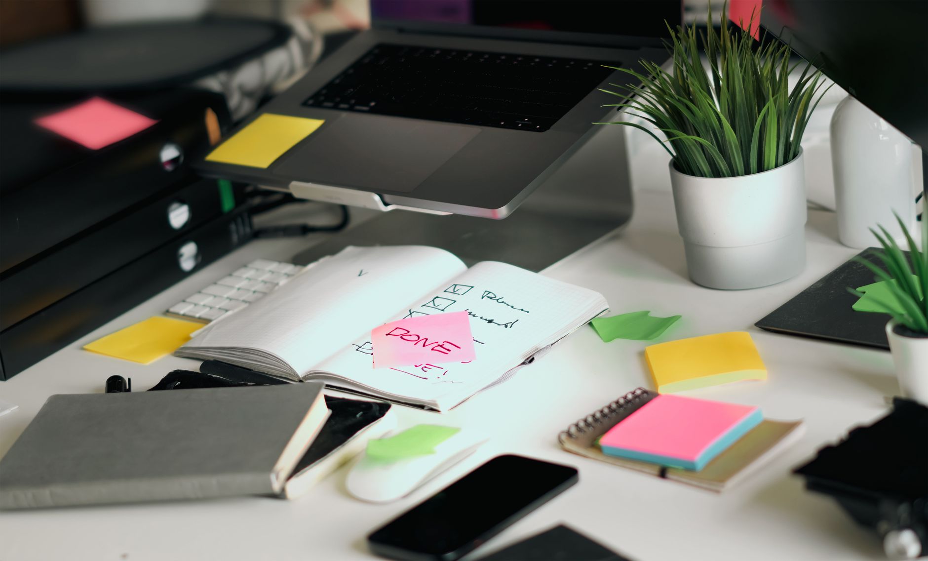 An owner working step by step through a marketing analysis