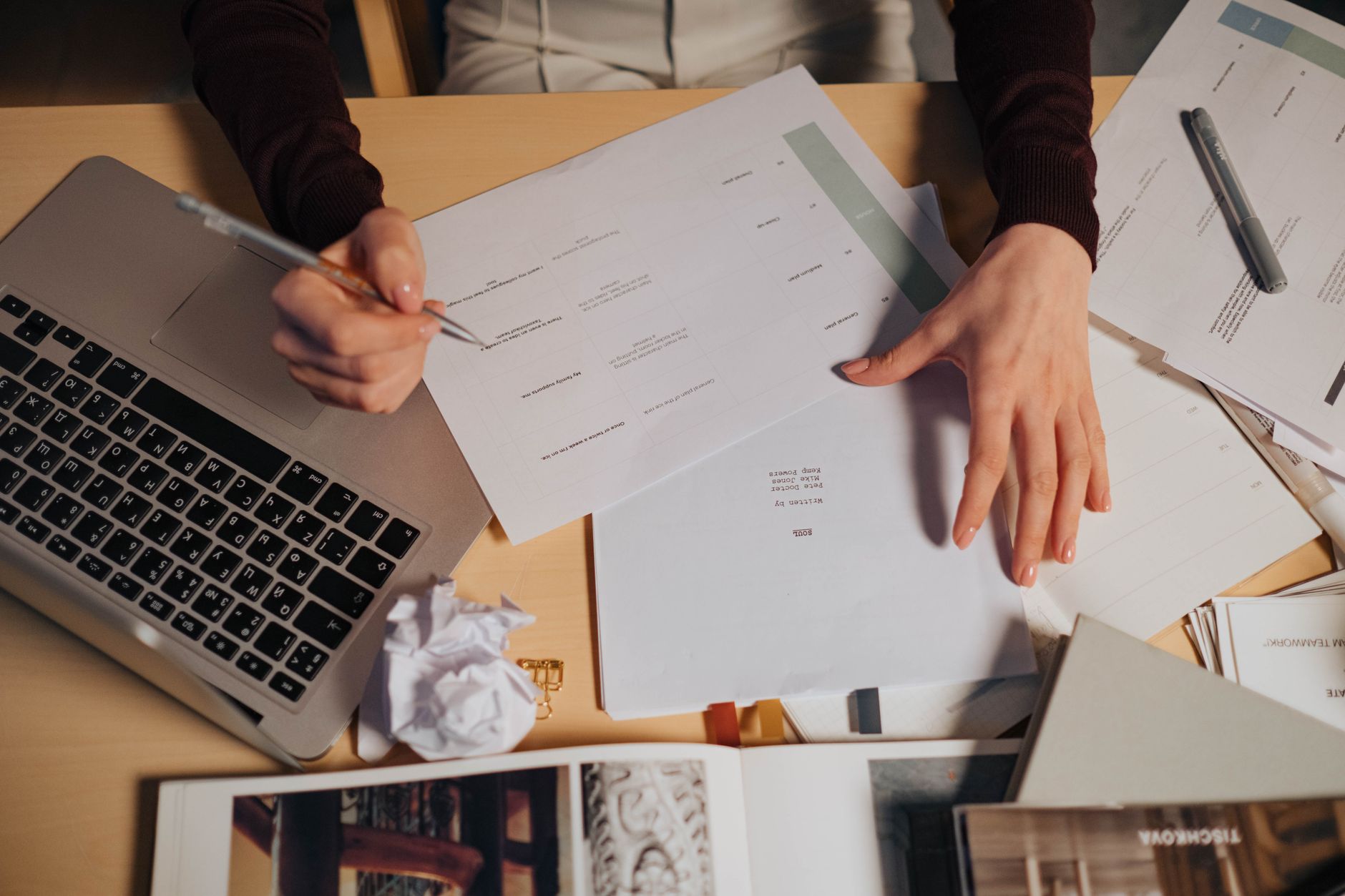 A business owner reconsidering an analysis that was rushed