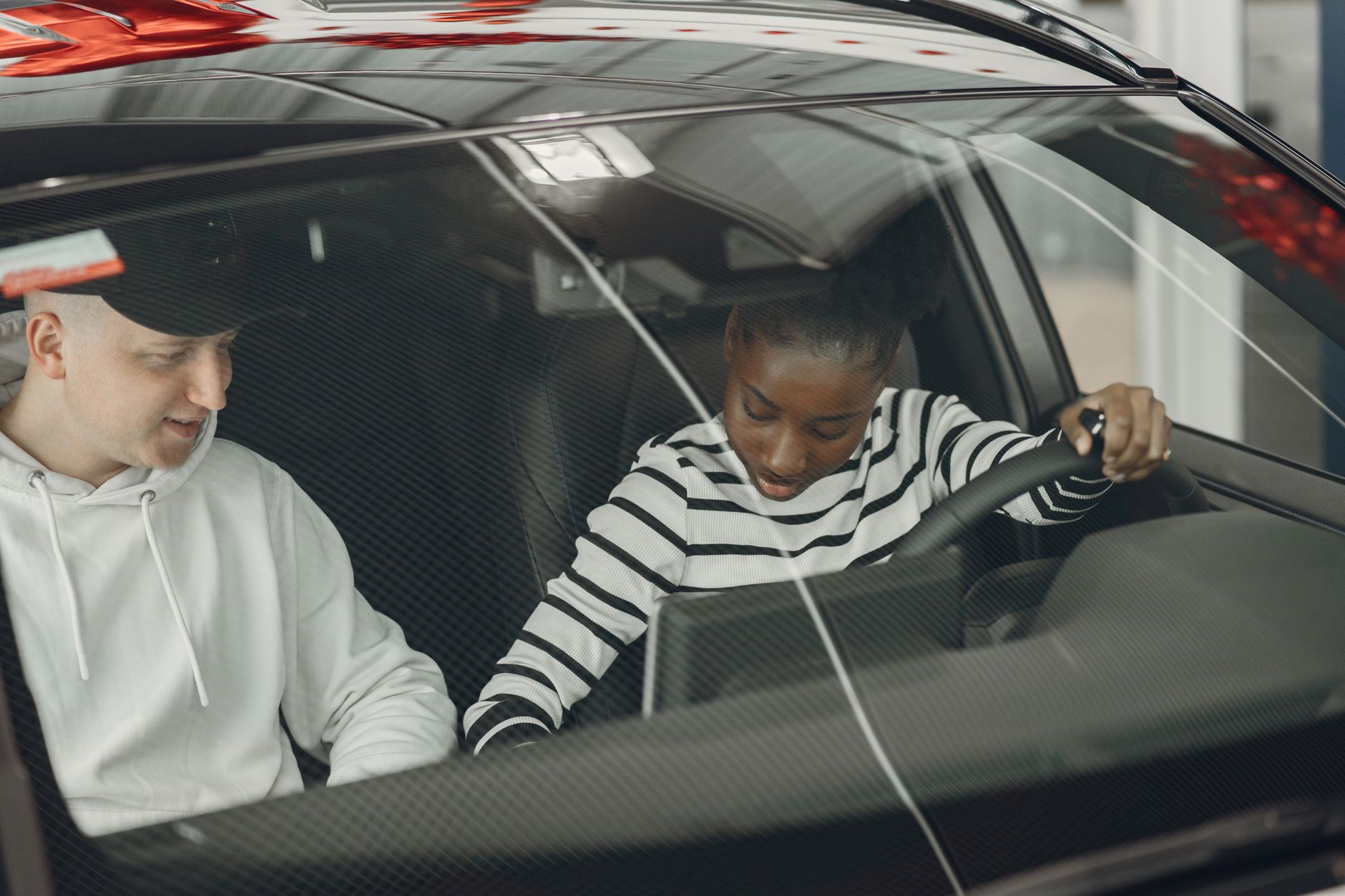 A driving instructor deciding how to spend her marketing time